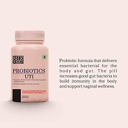 Vishopy, Track UTI PROBIOTICS Supplement for Men Women – 20 Billion CFUs with 7 Strains VishopyAu supplements