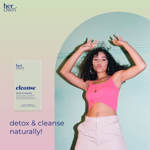 her own Cleanse, Gentle Detox, Supports Healthy Gut, Ocean Algae Cleanse, Prebiotic/Probiotic Blend her ownUS supplements
