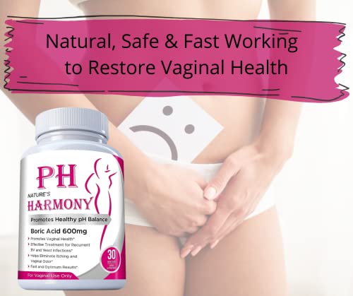 N'More Harmony 600MG Vaginal Suppositories Yeast Infection + 1 Suppository Applicator BV N'MoreAu supplements