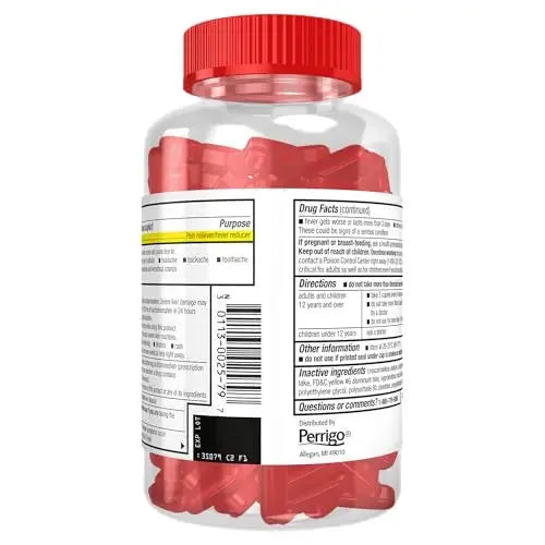 Good Sense Rapid Release Pain Relief, Acetaminophen Caplets 500 mg, Extra Strength Pain Reliever and Fever Reducer GoodSenseAu supplements