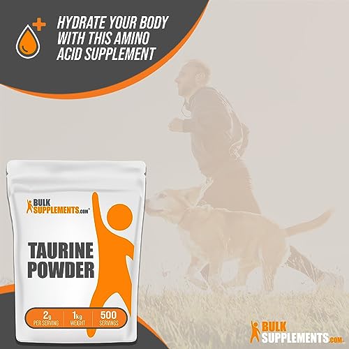 BULKSUPPLEMENTS.COM Taurine Powder - Taurine Supplement, Taurine 2000mg BULKSUPPLEMENTS.COMUS supplements