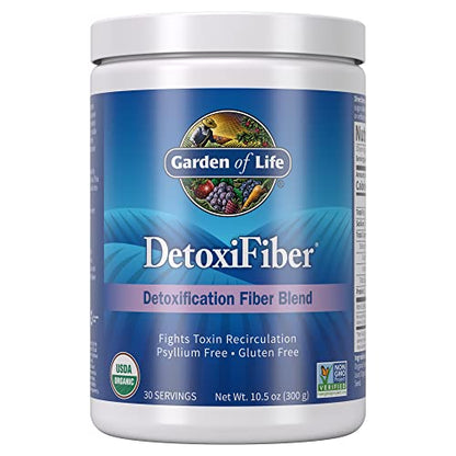Garden of Life Organic Unflavored Fiber Powder Detox Blend with Chia, Alfalfa & Barley Garden of LifeUS supplements