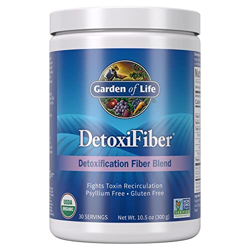 Garden of Life Organic Unflavored Fiber Powder Detox Blend with Chia, Alfalfa & Barley Garden of LifeAu supplements