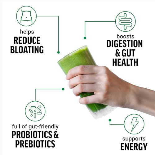 Force Factor Smarter Greens Daily Wellness Powder 2-Pack to Support Energy, Immunity & Digestion, Superfood Greens Powder with Vitamins, Minerals & Probiotics, Unflavored, 60 Servings Force FactorAu supplements