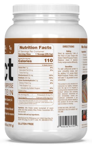 PEScience Select Multi-Purpose Protein Powder, 27 Serving, Low Carb, Keto Friendly PEScienceUS supplements