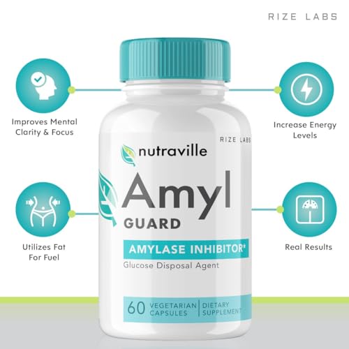rize labs Nutraville Amyl Guard Dietary Supplement, Nutraville Amyl Guard Weight Loss Pills rize labsAu supplements