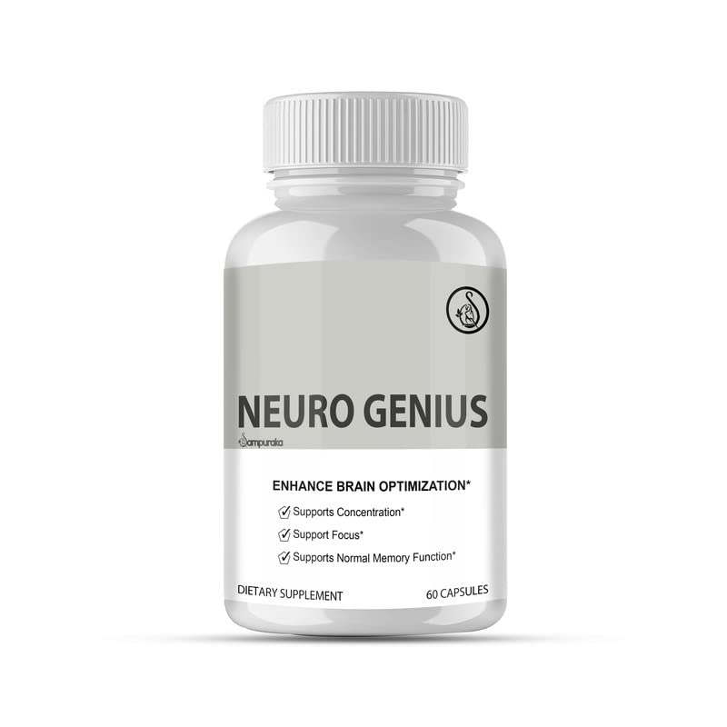 Neuro Genius Advanced Cognitive Support Supplement to uplock Brain Potential SampurakaAu supplements
