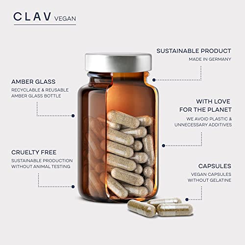 CLAV® Siberian Ginseng - 900mg Eleuthero Root Powder - Energy Supplement CLAVUS supplements