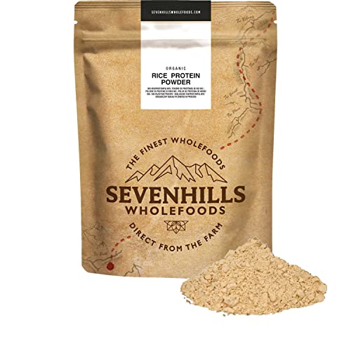 Sevenhills Wholefoods Organic Rice Protein Powder, Vegan, 2kg Sevenhills WholefoodsAu supplements