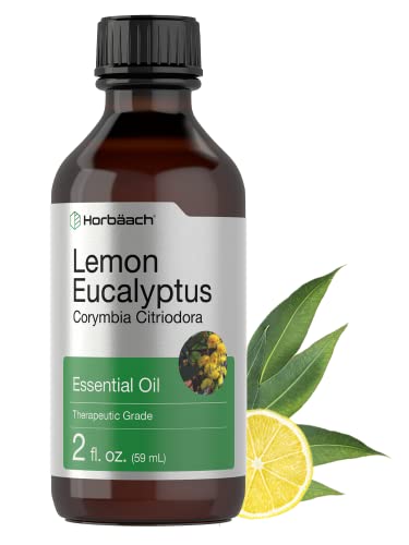 Lemon Eucalyptus Essential Oil | 2 oz | for Massage, Bath, Diffuser, DIY Projects & More HorbäachAu supplements
