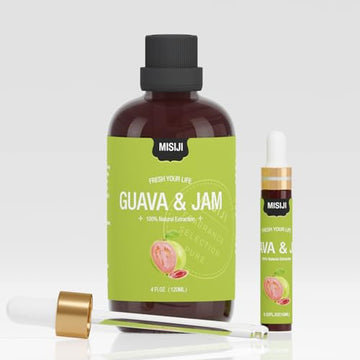 Essential Oils-MISIJI Guava & Jam Fragrance Essential Oils for Diffuser for Home 4FL.OZ Plus 0.33 MISIJIAu supplements