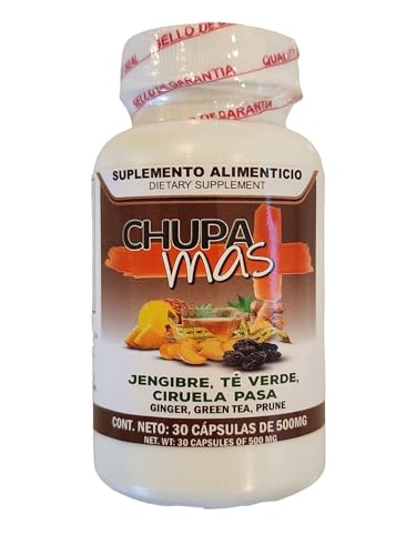 Lenico Comercializadora ChupaMas 60 Capsules Ginger, Green Tea, Prune, Artichoke Lenico ComercializadoraUS supplements