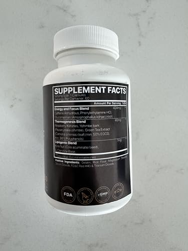 VITALUX || Premium Thermogenic Energy Burn || Metabolism Support, Boost Energy Levels EPN SupplementsUS supplements