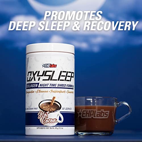 EHP Labs OxySleep Collagen Peptides Powder Night Time Shred - Promotes Deep Sleep EHP LabsUS supplements