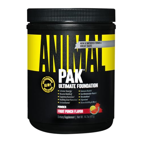 Animal Pak - Vitamin Powder with Zinc, Magnesium, Amino Acids and More - Digestive AnimalUS supplements