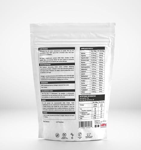 Carnivore Go Grass Fed Bovine Collagen Powder - 400g Hydrolysed Type 1 & 3 Carnivore GoAu supplements