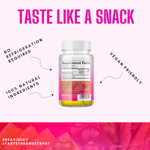 Sweet Spot - Pineapple Extract Vaginal Probiotics to Taste Great - 60 Capsules - Supports Vaginal Health TASTE THE SWEET SPOTAu supplements
