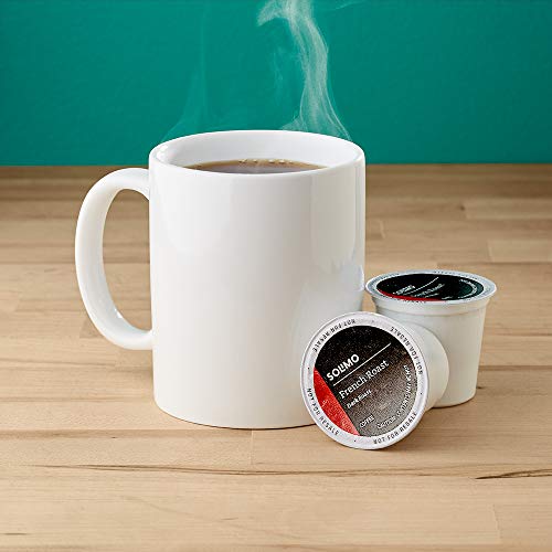 Amazon Brand - Solimo Coffee Pods, Assorted pack (French, Dark, Colombian) SolimoUS supplements