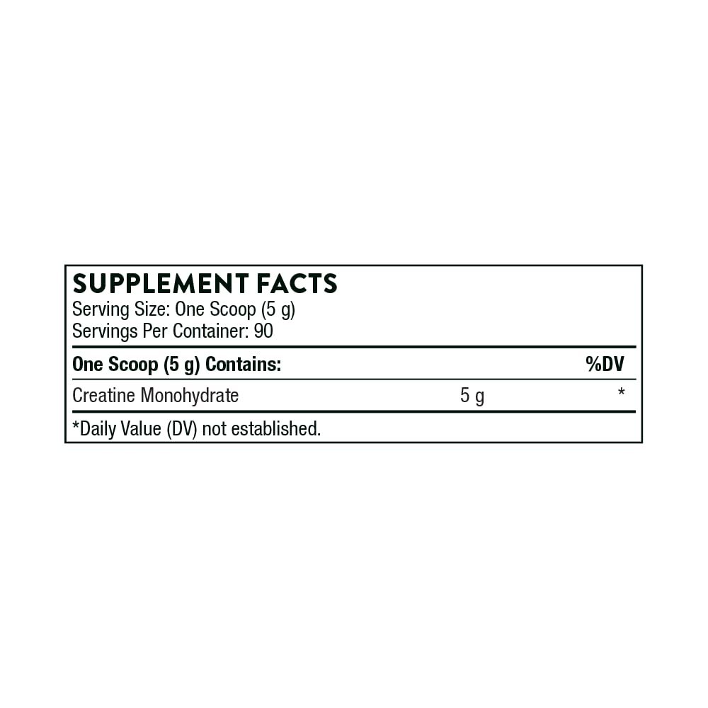 THORNE Creatine - Creatine Monohydrate, Amino Acid Powder - Support Muscles THORNEUS supplements