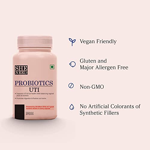 Vishopy, Track UTI PROBIOTICS Supplement for Men Women – 20 Billion CFUs with 7 Strains VishopyAu supplements