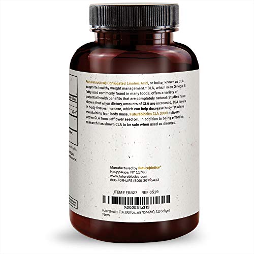 Futurebiotics CLA 3000 Extra High Potency - Non-Stimulating Conjugated Linoleic Acid FuturebioticsAu supplements