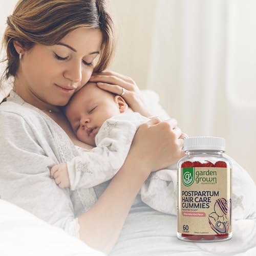 Womens Postpartum Hair Loss Gummies - Formuated for Postnatal Hair Care, Growth Garden Grown EssentialsAu supplements