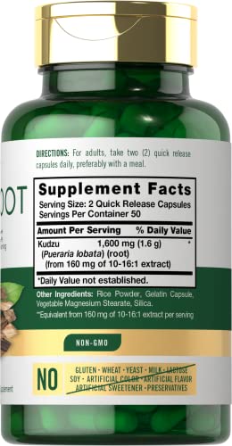 Carlyle Kudzu Root | 100 Extract Capsules | Non-GMO and Gluten Free Formula CarlyleAu supplements