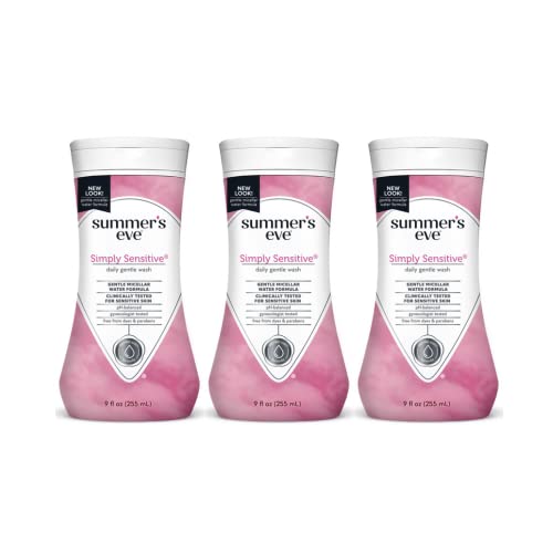 Summer's Eve Cleansing Wash, Simply Sensitive, 9 Fl Oz (Pack of 3) Summer's EveAu supplements