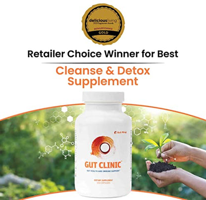 Salt Wrap Gut Clinic – Postbiotics for Digestive Symptoms, Complete Gut Health Salt WrapUS supplements