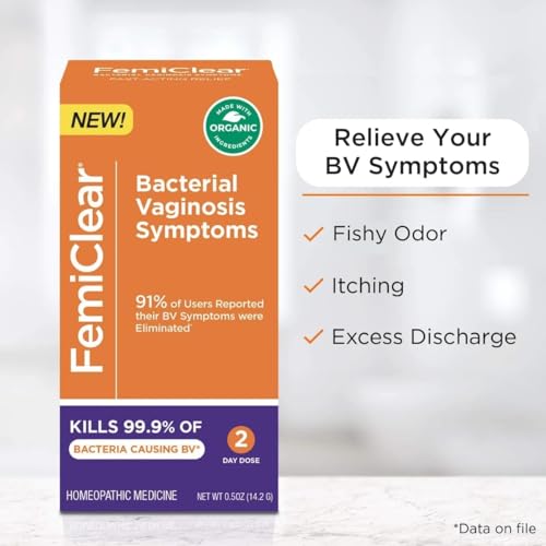 FemiClear (BV) Symptoms - Vaginal Ointment for Fishy Odor, Excess Discharge, Itching & Discomfort FemiClearAu supplements