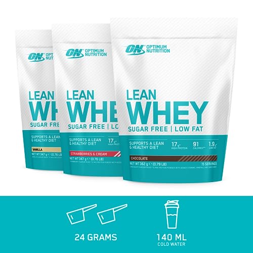 Optimum Nutrition Lean Whey Protein Powder, Low Fat, Sugar Free Diet Protein Powder Optimum NutritionAu supplements