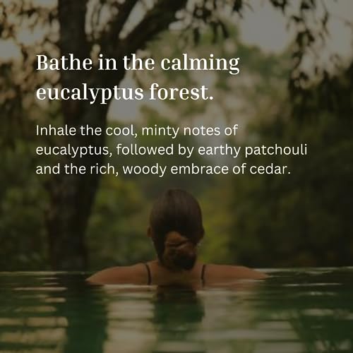 Eucalyptus Shower Spray Spa Feel - Escape to Serene Eucalyptus Forest (1200+ Sprays) CalmvedaAu supplements