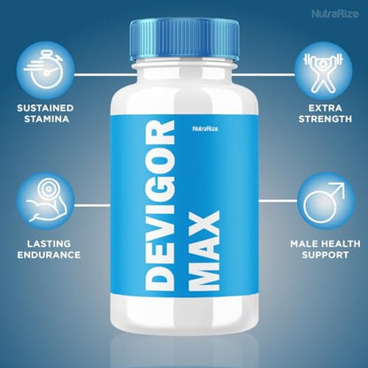 (3 Pack) Devigor Max - Devigor Max Pills for Man, Devigor Max Supplement to Promote NutraRizeUS supplements