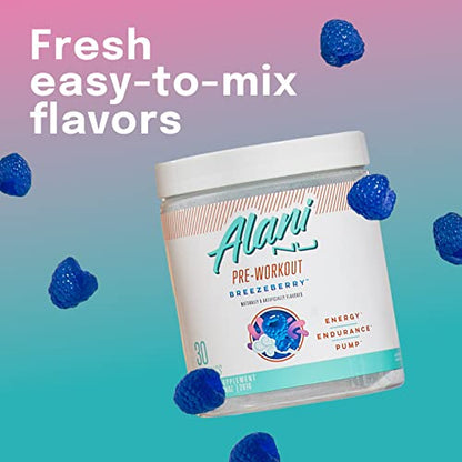 Alani Nu Breezeberry Pre Workout and BCAA Hawaiian Shaved Ice Post Workout Powder Alani NuUS supplements