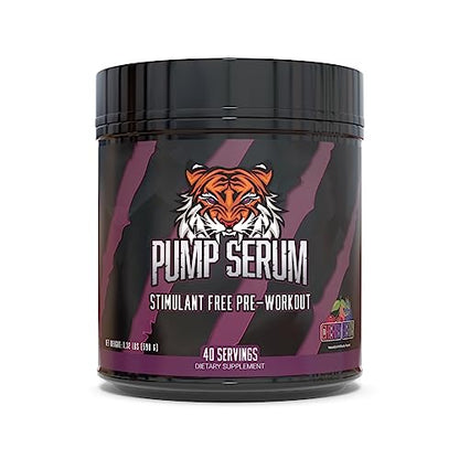 Huge Supplements Pump Serum, Stim Free Pre Workout and Nitric Oxide Booster Huge SupplementsUS supplements