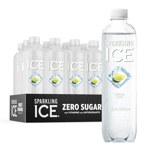 Sparkling Ice, Lemon Lime Sparkling Water, Zero Sugar Flavored Water, with Vitamins Sparkling ICEUS supplements
