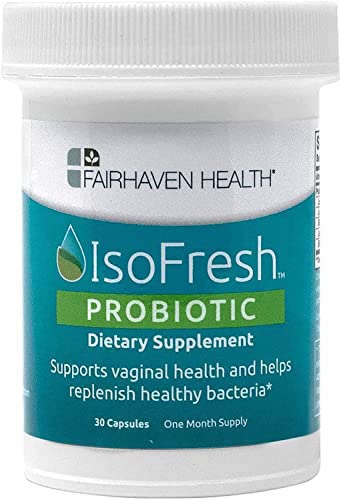 IsoFresh Probiotic: for Vaginal Balance of Yeast and Bacteria in Women Fairhaven HealthAu supplements