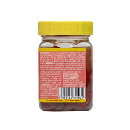 Collagen Peptides CoQ10 Vitamin Gummies. Vitamins A C Supplement, Biotin. Supports Collegen SOLVUS supplements