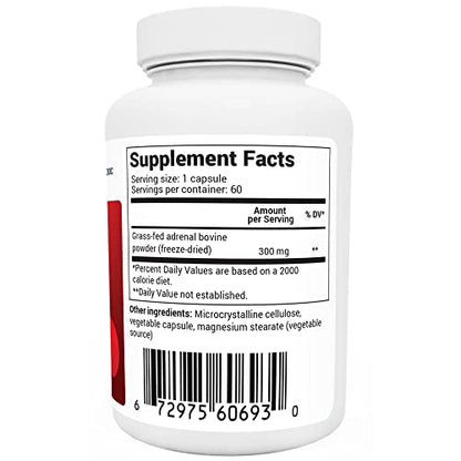 Dr. Berg's Adrenal Glandular - Cortisol Manager, More Energy, Focus, Stress and Immunity Dr. Berg NutritionalsUS supplements