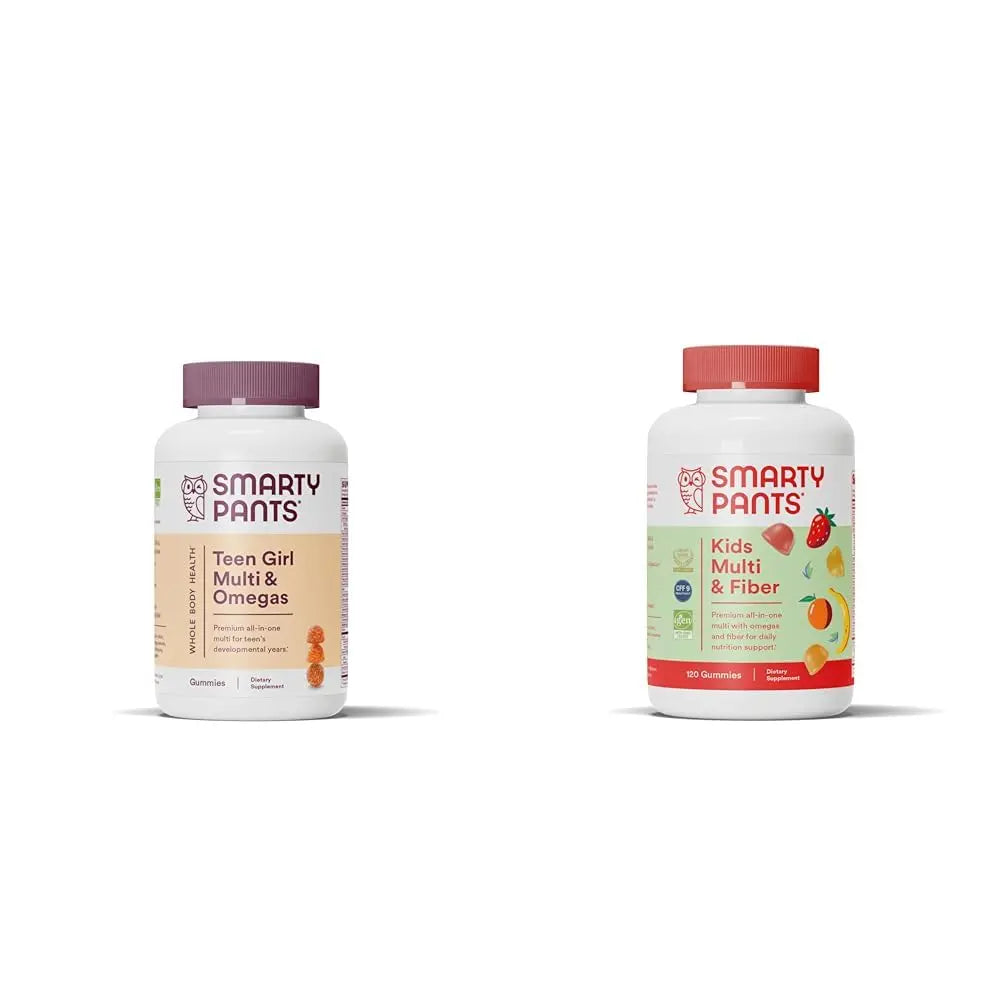 SmartyPants Teen Girl Multivitamin Gummies: Omega 3 Fish Oil (EPA/DHA), Vitamin D3, C, Vitamin B12 & Kids Multivitamin Gummies SmartyPantsAu supplements