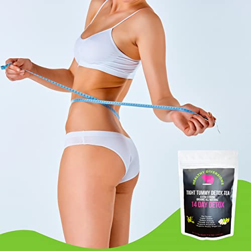 Healthy Diversions Tight Tummy Detox Tea, Extra Strength Results Within a Week Reduce Heath SecretUS supplements