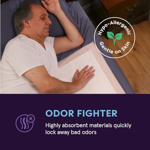 XXL Bed Pads, 5-Layer Disposable 30 x 36 Chucks Pee Pads for Incontinen Stack ManUS supplements