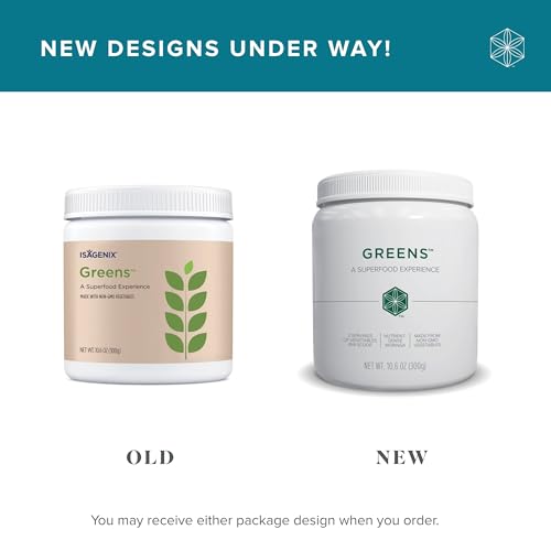 Isagenix Greens - 2 Servings of Vegetables Per Scoop - A Superfood Experience IsagenixUS supplements