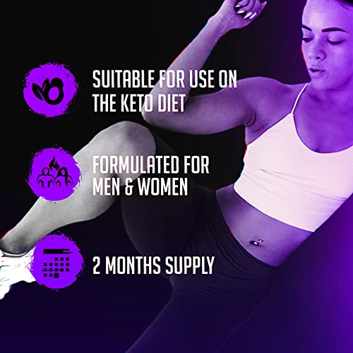 Keto Demon – Hardcore Keto Pills – Use with The Keto Diet – Packed with Raspberry Ketones Demon LabzUS supplements