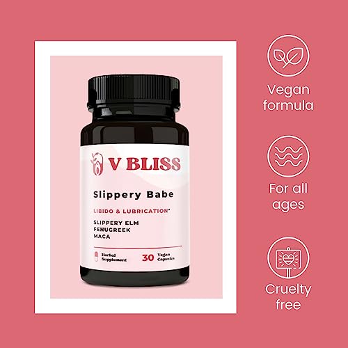 V Bliss Slippery Babe Vaginal Moisturizer Capsules | Relieves Vaginal Dryness with Slippery Elm V BlissAu supplements