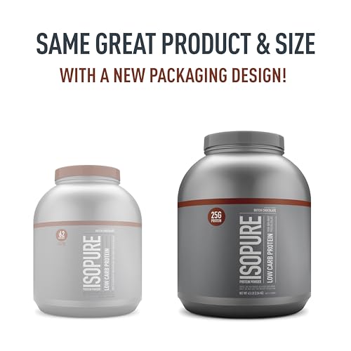 Isopure Protein Powder, Whey Isolate with Vitamin C & Zinc for Immune Support, 25g Protein IsopureUS supplements