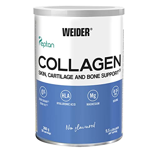 Weider Collagen. With Hyaluronic Acid, Magnesium and Vitamin C. 100% Peptan. Zero fat. Sugar zero. Keto. WeiderAu supplements