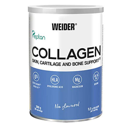 Weider Collagen. With Hyaluronic Acid, Magnesium and Vitamin C. 100% Peptan. Zero fat. Sugar zero. Keto. WeiderUS supplements