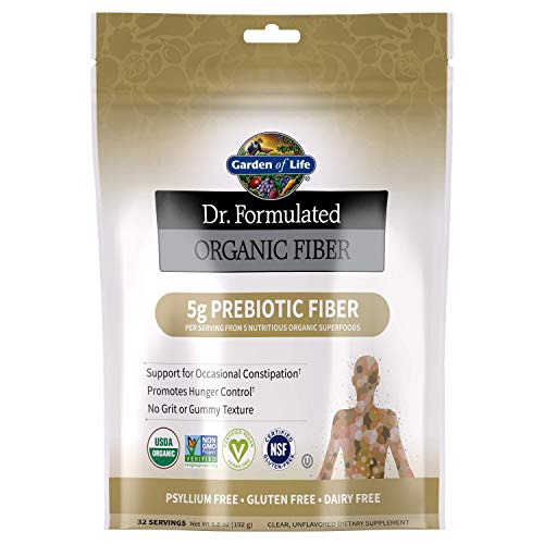Garden of Life Dr Formulated Organic Fiber Supplement Powder Unflavored, Sugar Free Garden of LifeAu supplements